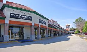 The St. Augustine Premium Outlets features 85 designer and name-brand stores.