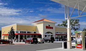 The outside of the Wawa on S.R. 16