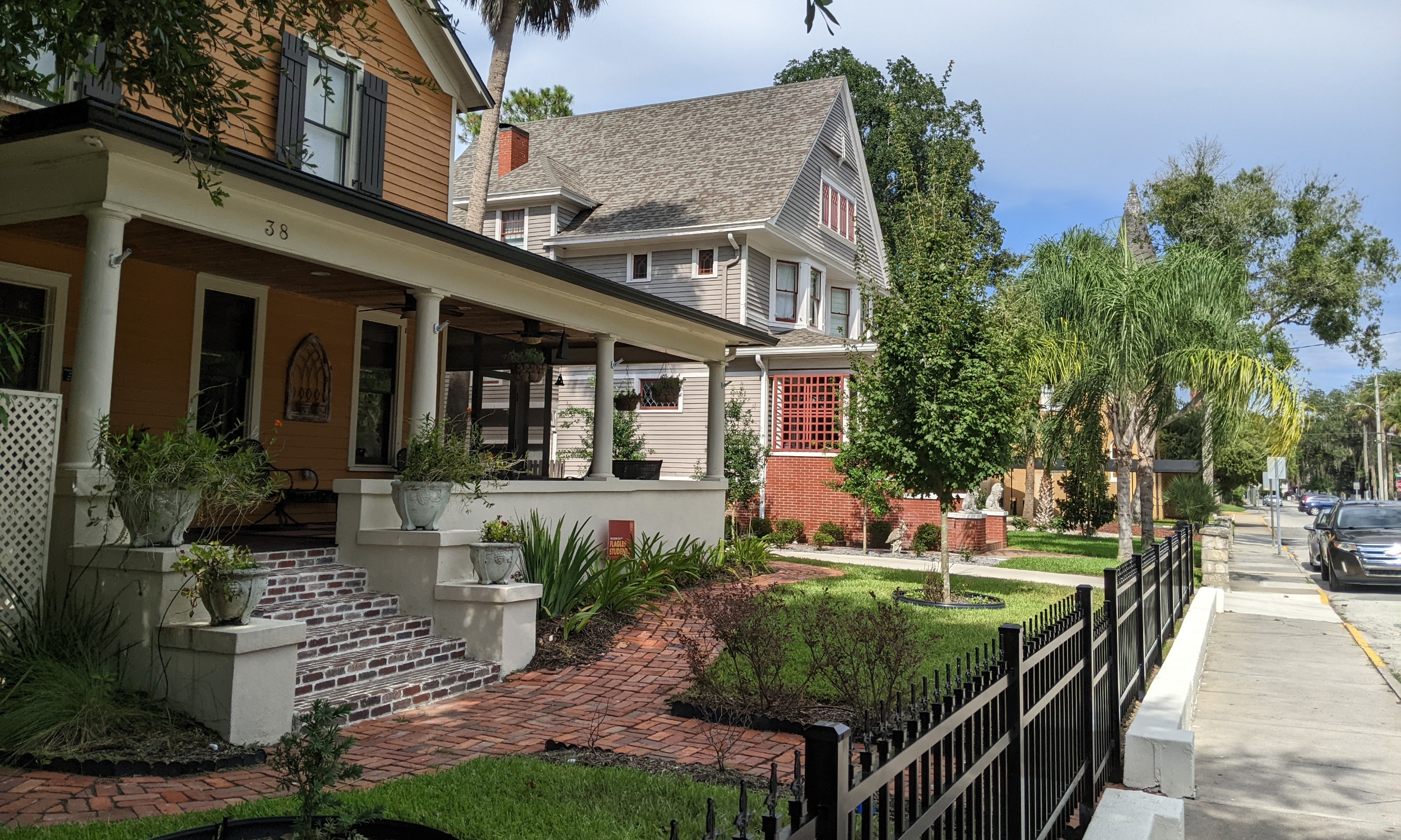 A Flagler Model Land neighborhood in St. Augustine