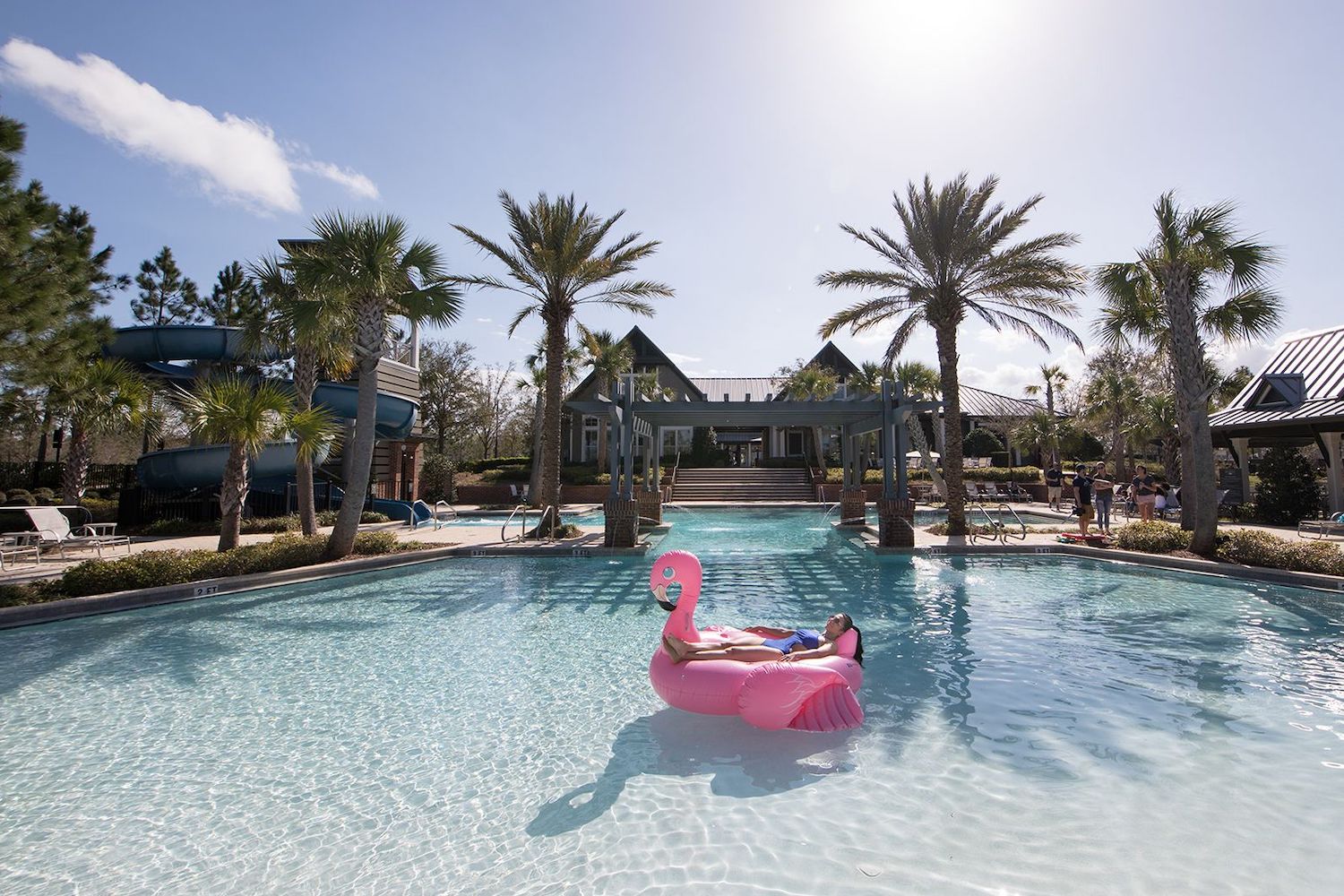 The pool at the RiverTown Community.