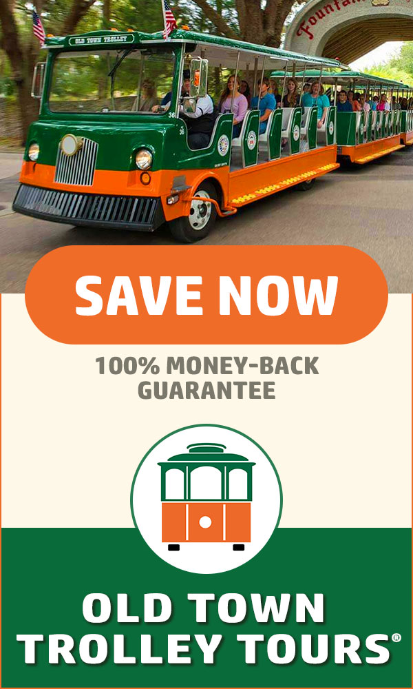 Save Now - Old Town Trolley Tours