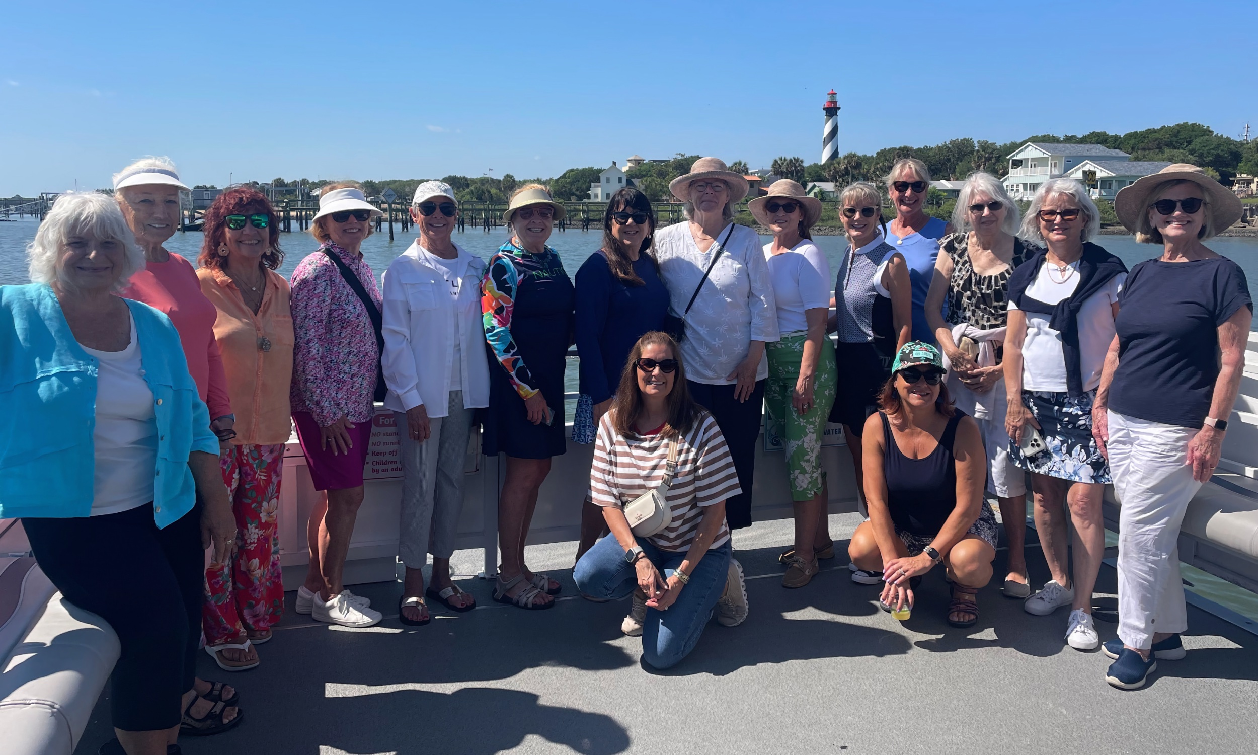 Mother's onboard the Florida Water Tours