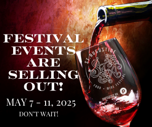 2025 Food and Wine festival display