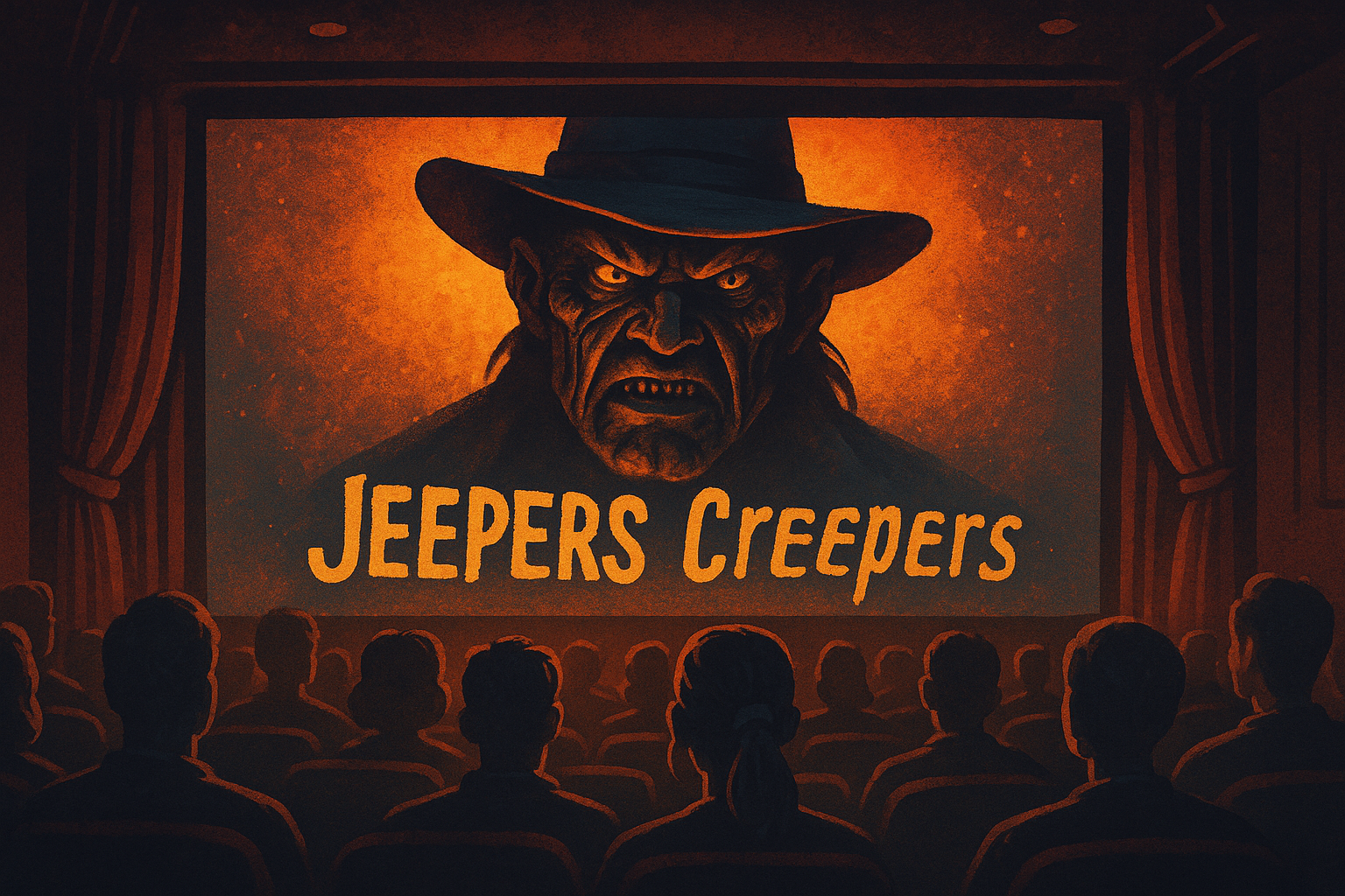 Jeepers Creepers in a movie theater