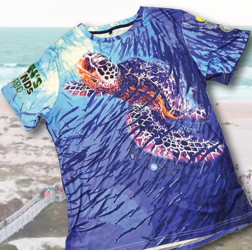 The 2025 men's t-shirt from the Endless Summer run