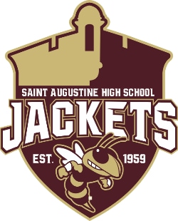 The logo for St. Augustine Yellow Jackets who benefit from the fishing tournament