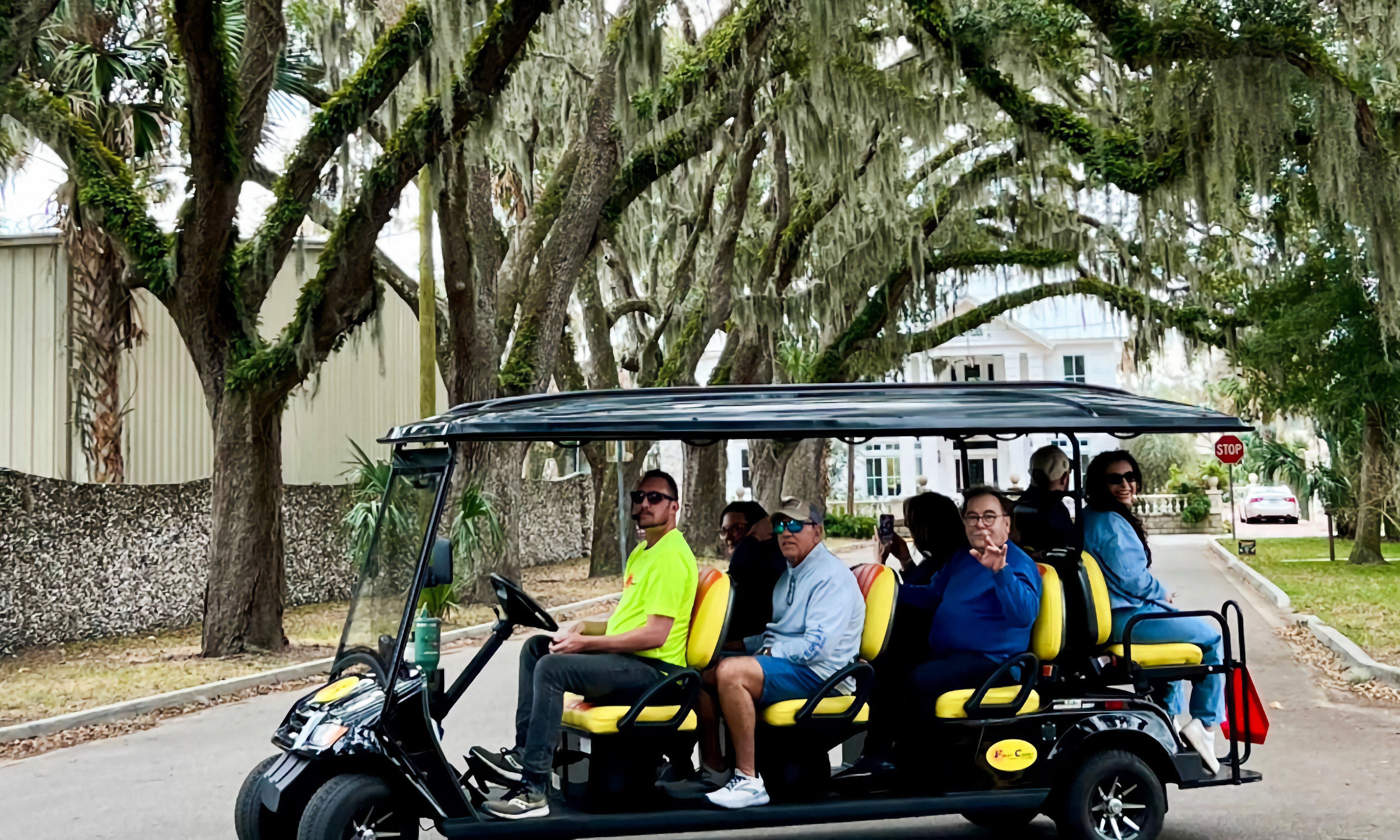 The First Coast Cart Tour on Magnolia