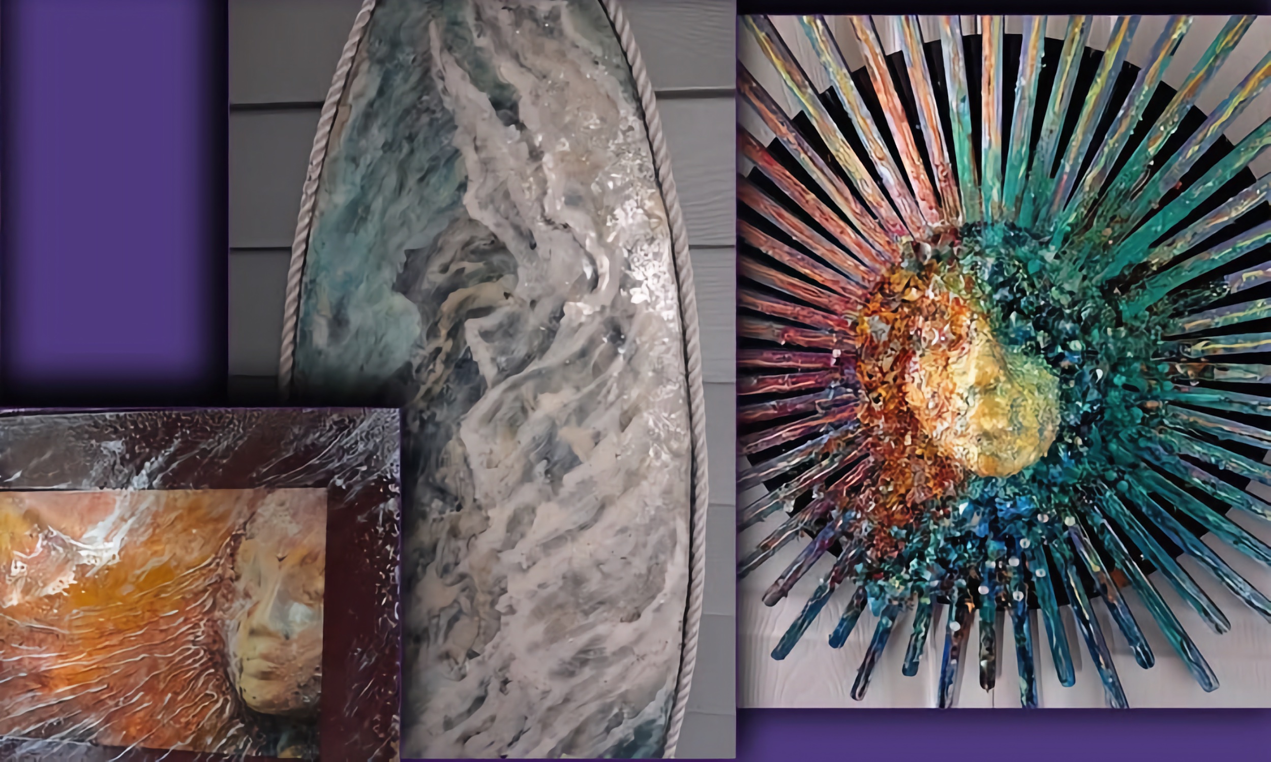 Art pieces from Jolan Gamblin