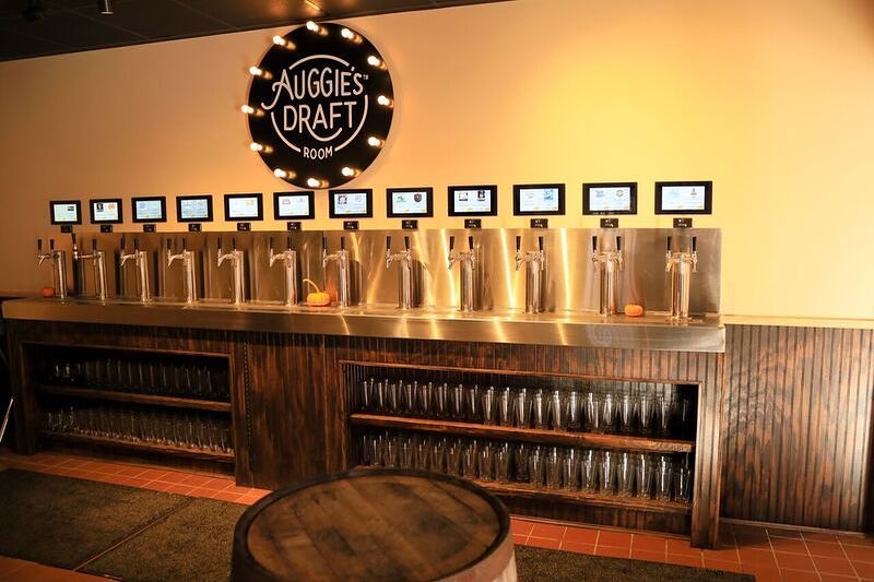 taps at Auggie's Draftroom in St. Augustine, Fl