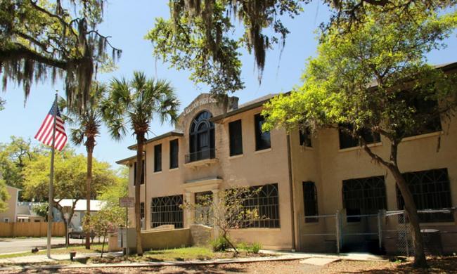 The exterior of the Lincolnville Museum and Cultural Center in St. Augustine, Florida.