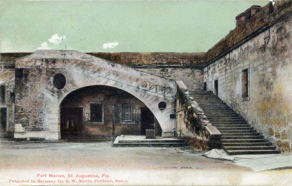 Interior stairs of Fort Marion | Visit St Augustine
