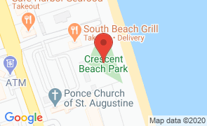 Crescent Beach Florida Map Crescent Beach | Visit St Augustine