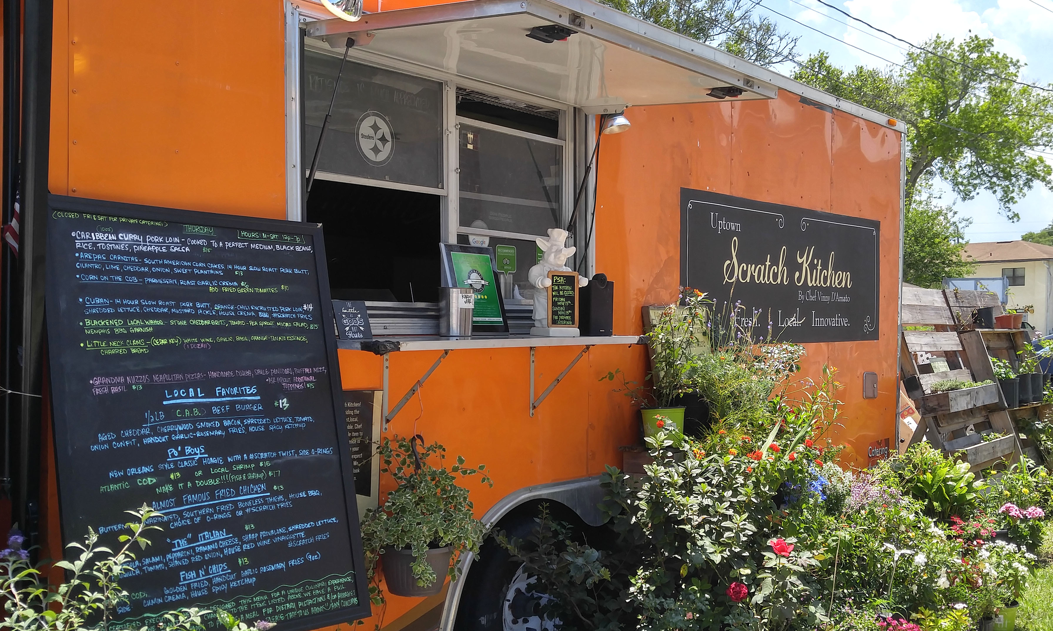 Uptown Scratch Kitchen Food Truck Visit St Augustine