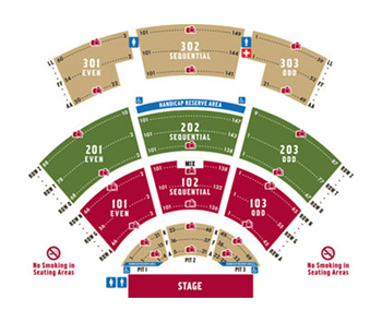 Tampa Bay Amphitheater Seating Chart