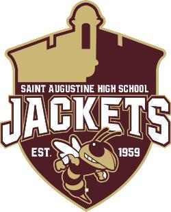The logo for St. Augustine Yellow Jackets who benefit from the fishing tournament