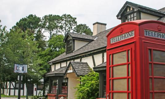 Anglophile sights in Florida, USA. 