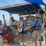 Musicians at Marina Munch ready for the Thursday Jam