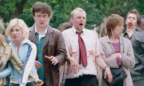 A scene from the 2004 film, "Shaun of the Dead"