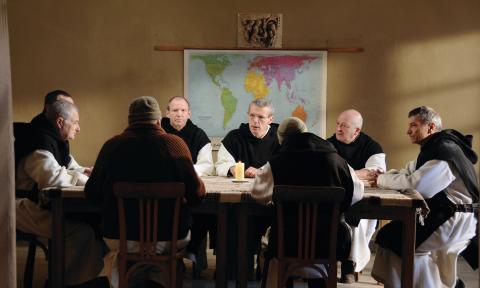 A scene from the film, "Of Gods and Men"