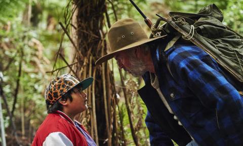 Ricky and Hector in the film, "Hunt for the Wilderness"