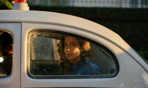 A scene from the film, "I'm Still Here"