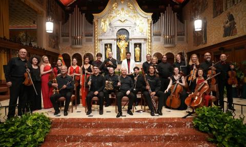 The St. Augustine Musical Festival orchestra