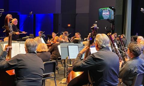 The St. Augustine Orchestra performing