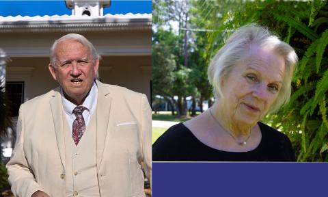 Two storytellers in two photos