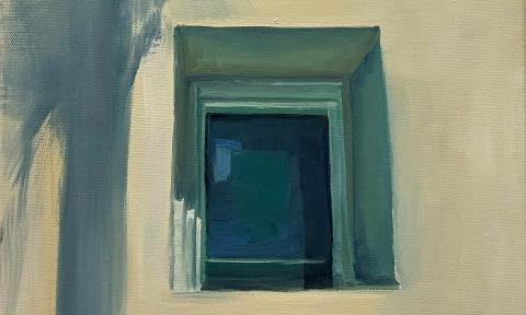 An oil painting by Shannon Speakerman