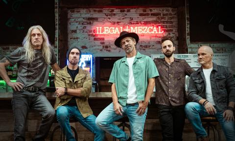 The five-member tribute band Given to Fly Pearl Jam Experience