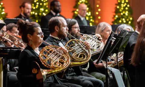 The First Coast Wind Symphony performing live