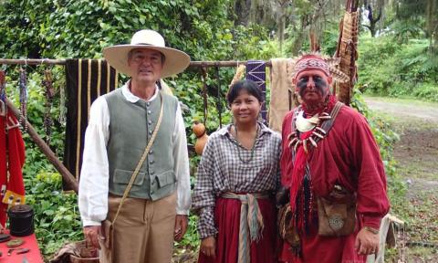 Alpine Groves Park hosts a birthday celebration for American naturalist William Bartram in St. Johns County Florida.