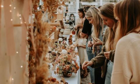 Artists and artisans will showcase their work at the inaugural Secret Garden Market in uptown St. Augustine. 