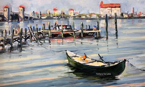 Paul Ladnier's "Early Start" will be one of the artworks on display at the St. Augustine Art Association's Fall Members Show.