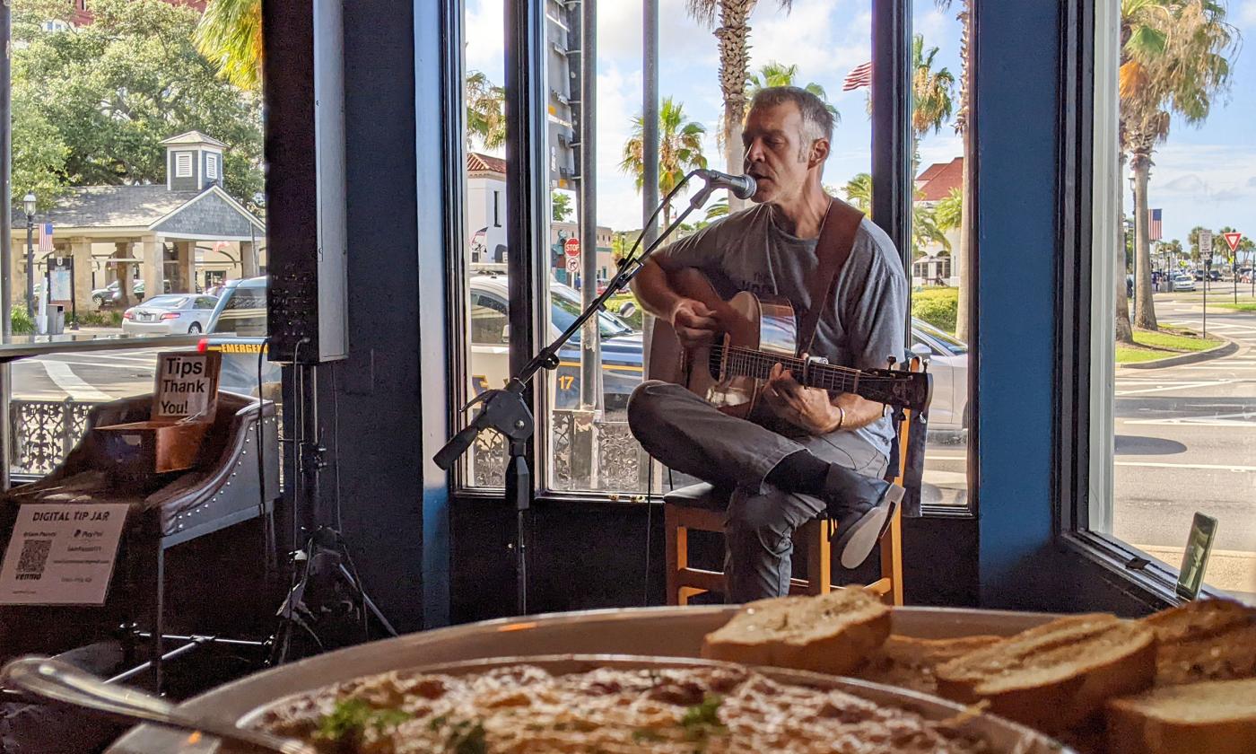 Hear live music from local, regional, and national musicians in St. Augustine's restaurants, bars, pubs, and lounges. 