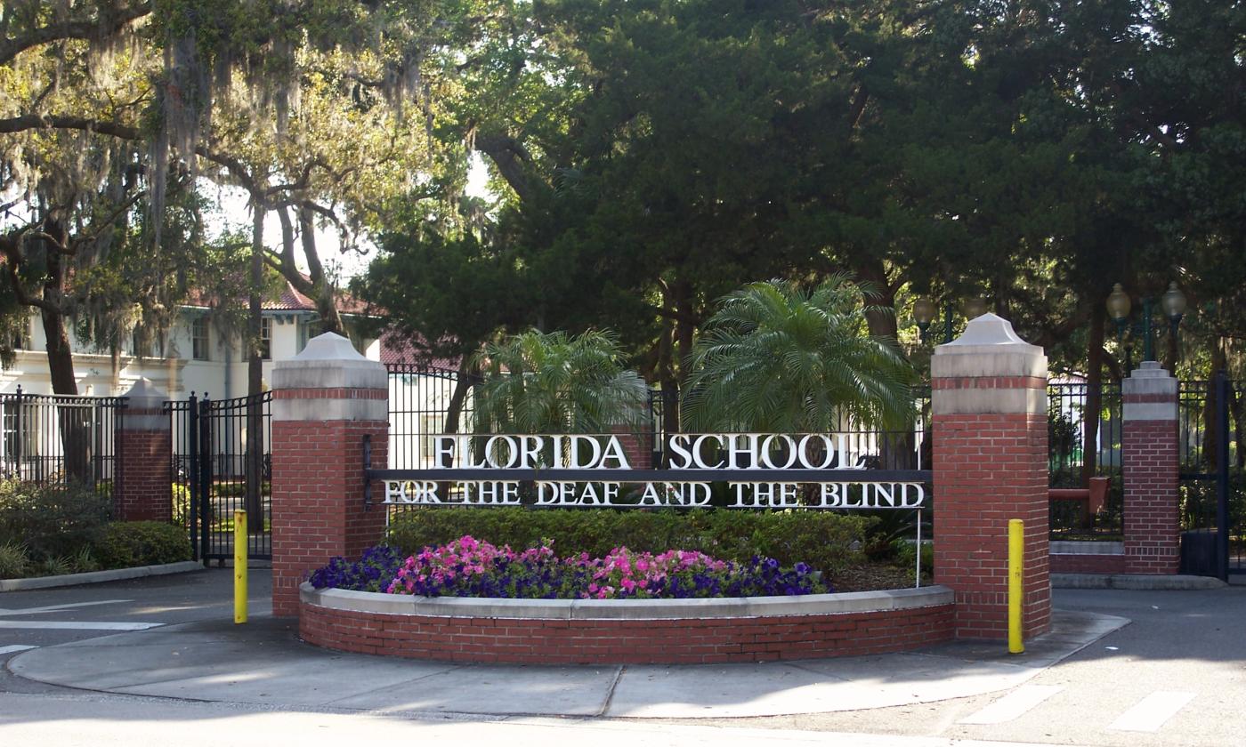 Florida School for the Deaf and Blind in St. Augustine, FL.