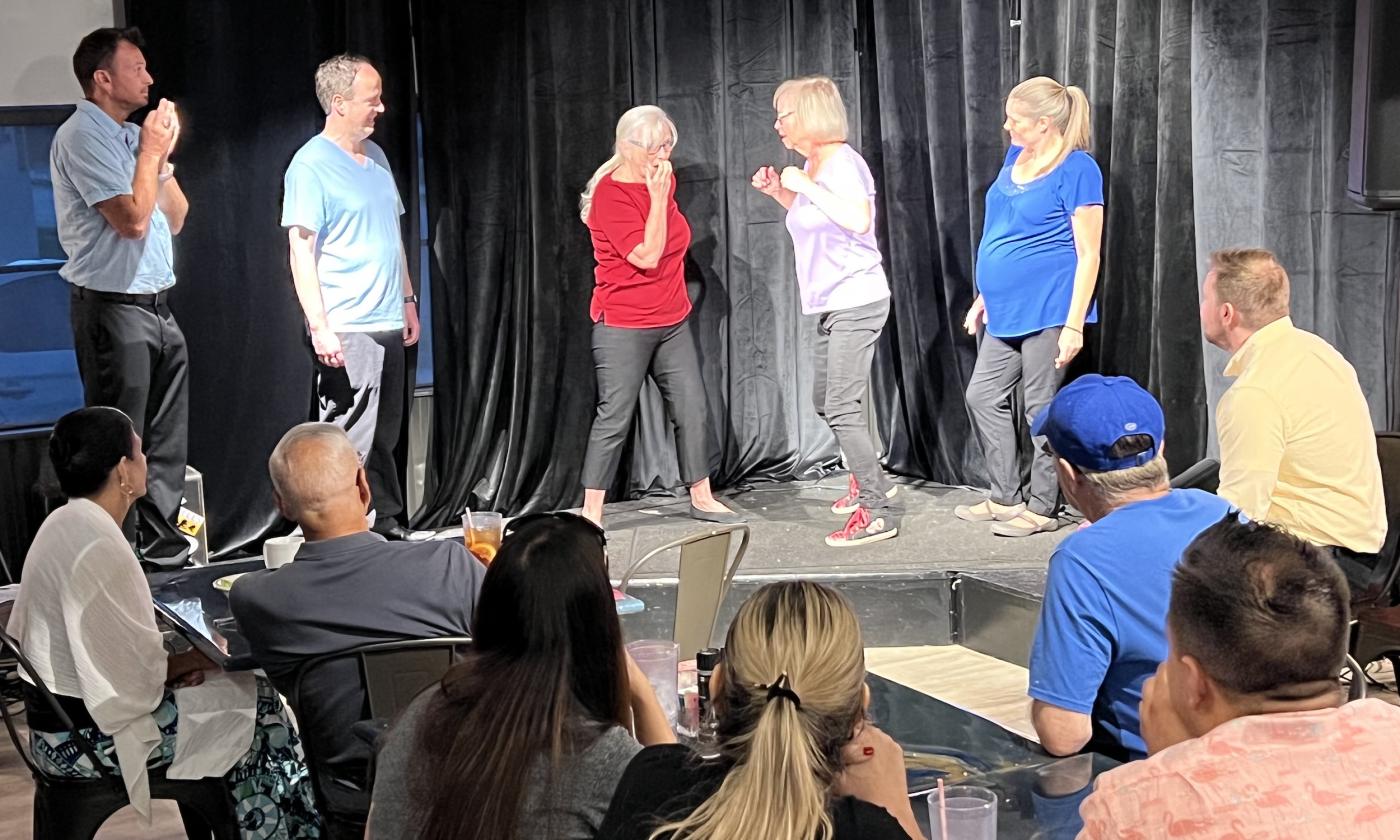 The Adventure Project's improv show at The Beacon