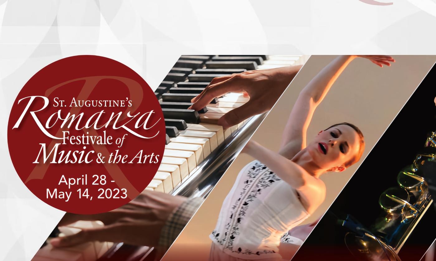 A montage of photos designed to promote the 2023 Romanza Festivale
