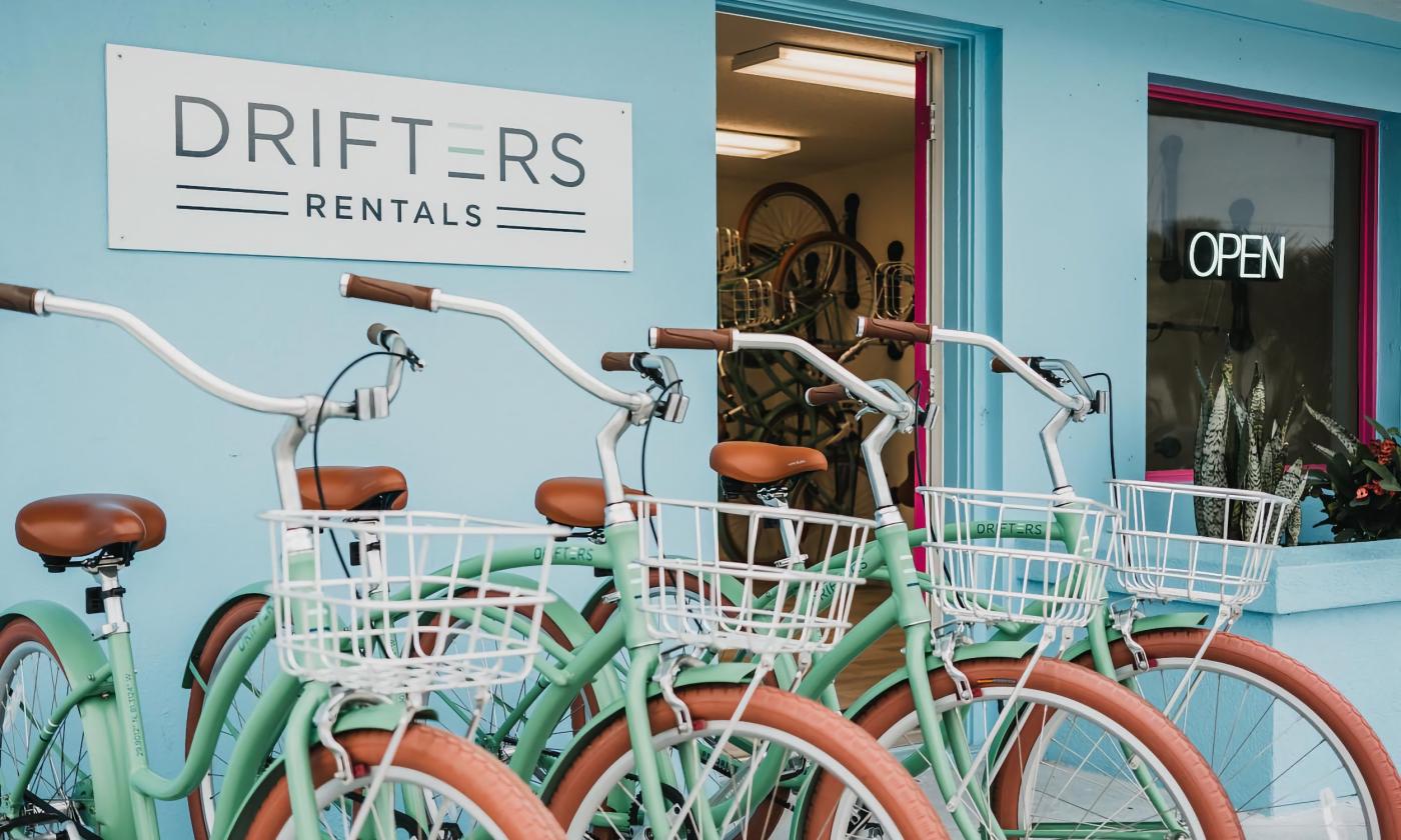 Drifters Rentals — Beach and Bike gear rental shop with multiple St. Augustine locations