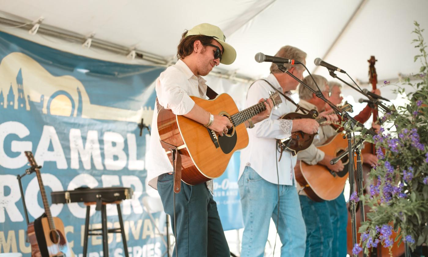 The Peyton Brothers at the Gamble Rogers Music Festival in 2023