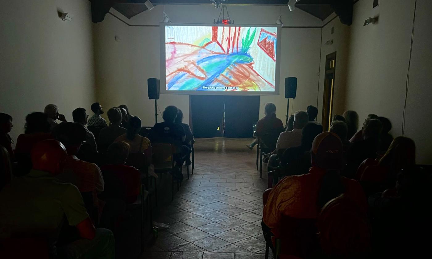 An experimental short film presented at FMFF