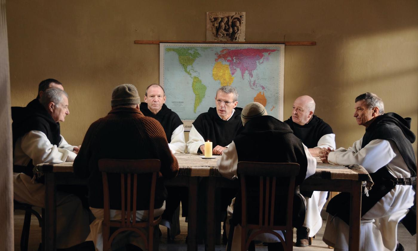 A scene from the film, "Of Gods and Men"