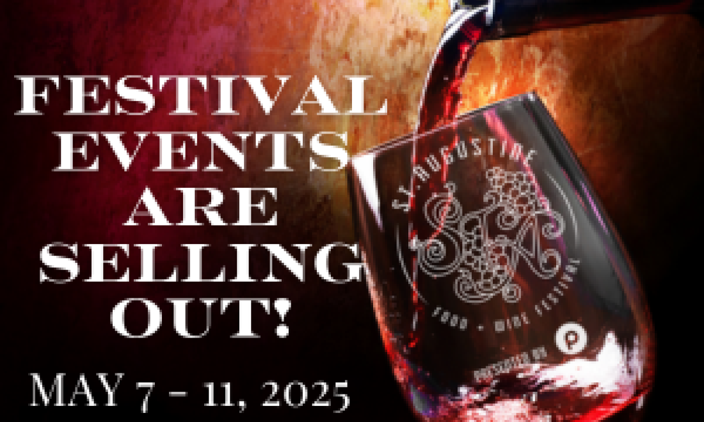 2025 Food and Wine festival display