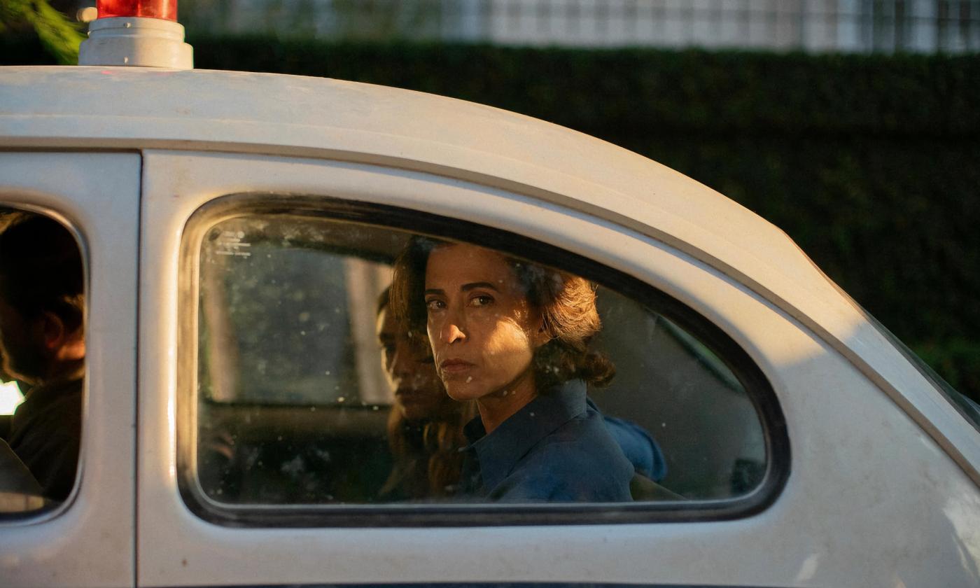 A scene from the film, "I'm Still Here"