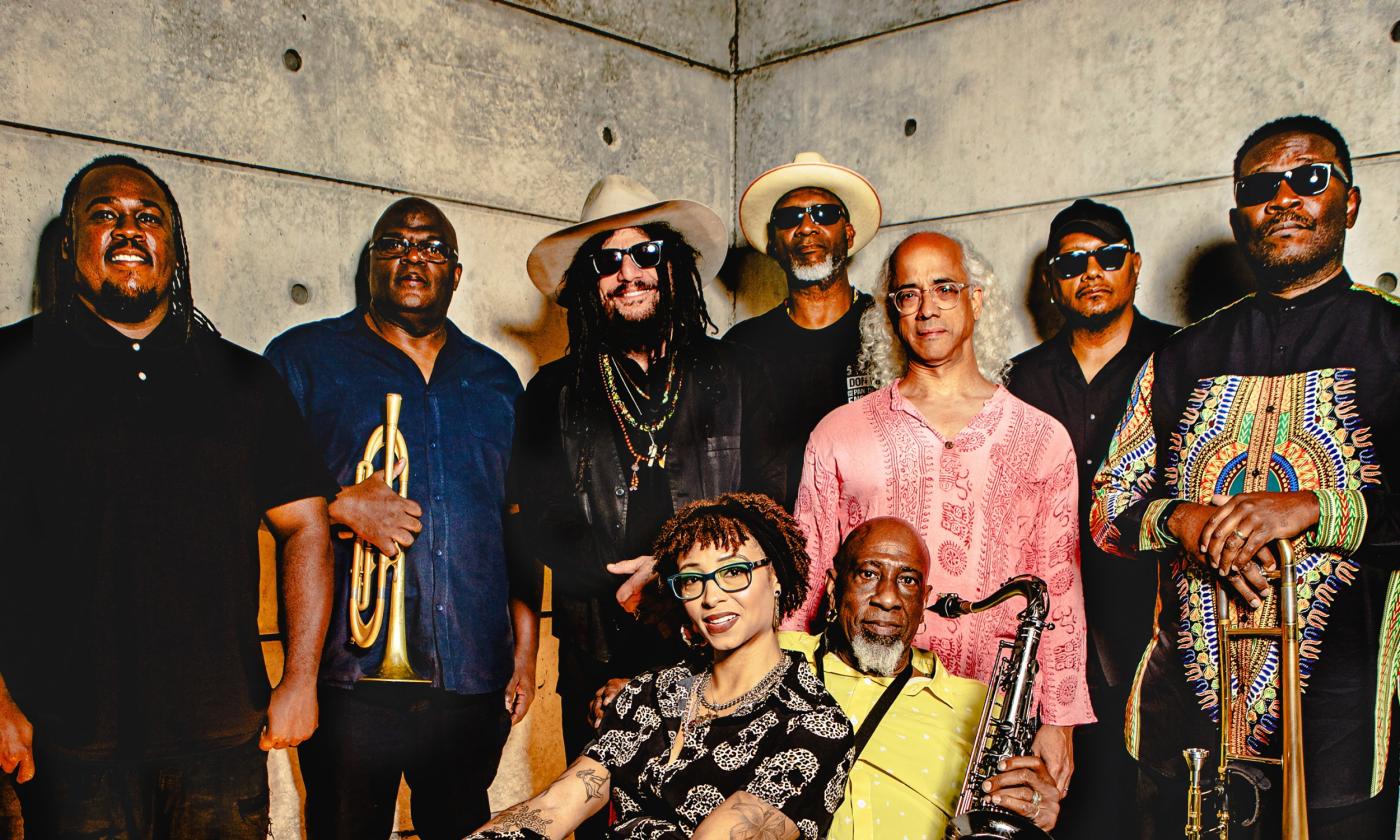 The core members of the Don Was Pan-Detroit Ensemble