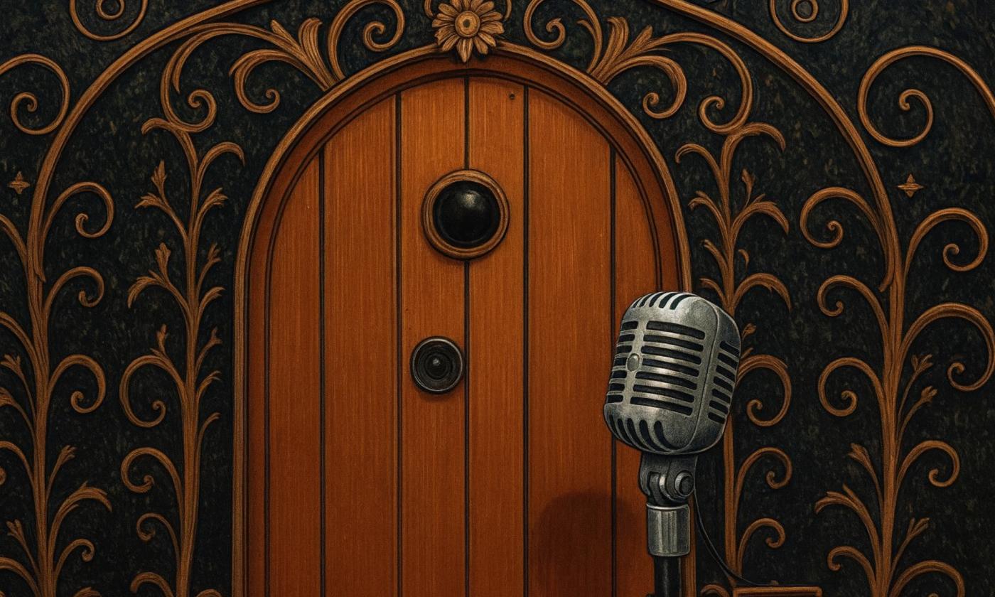 A doorway to knock on