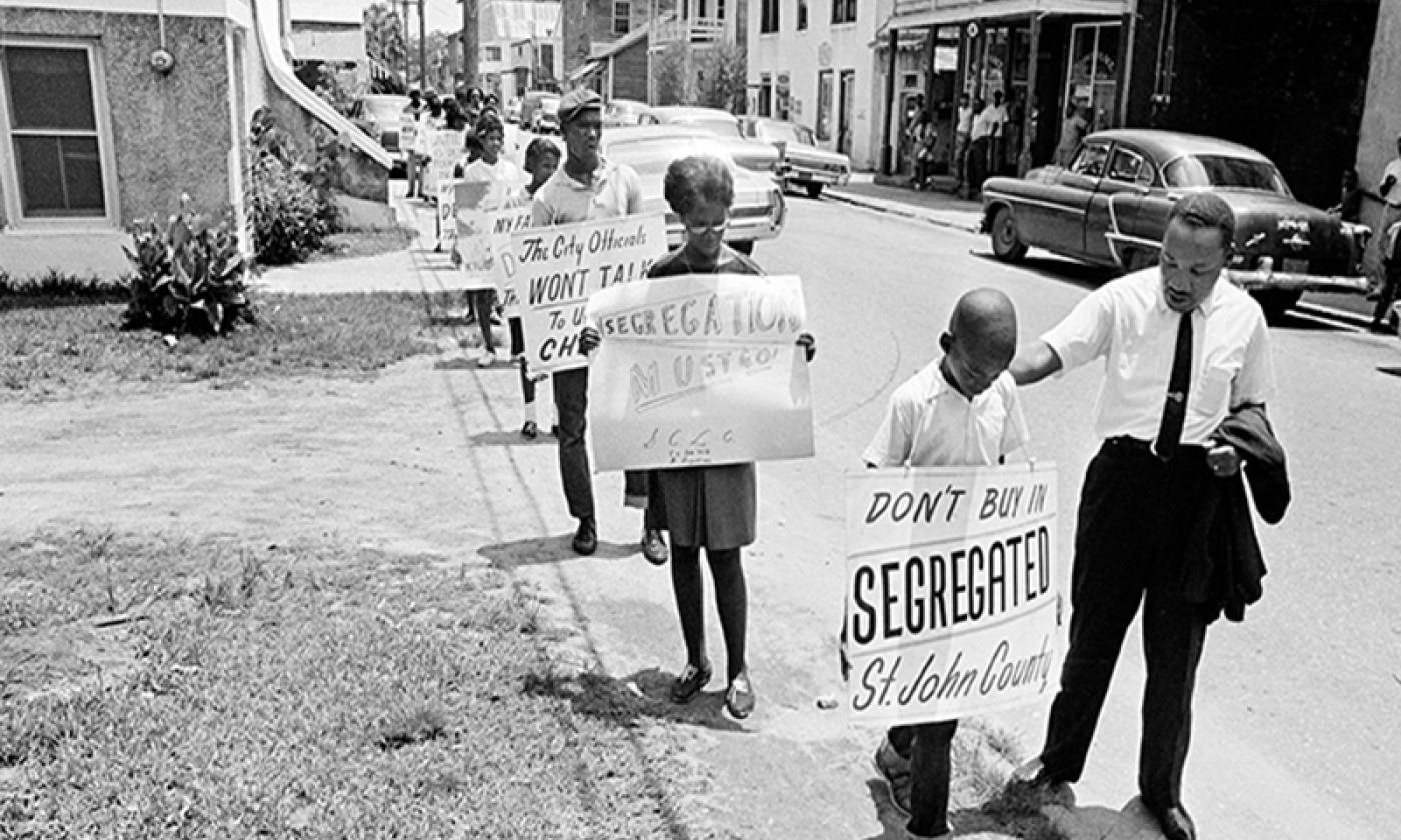 Associated Press - MLK on Street in St. Augustine