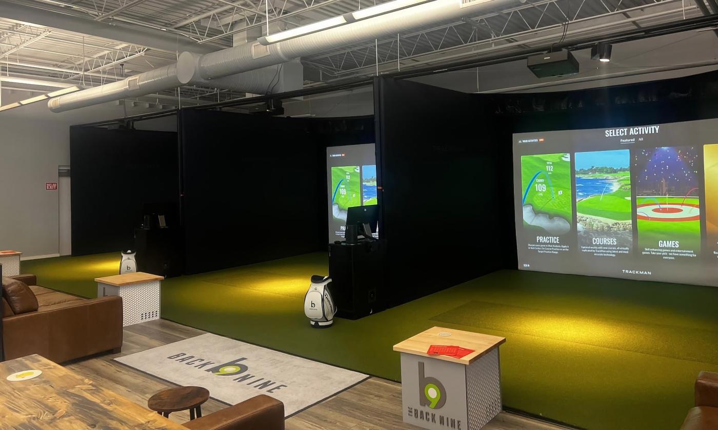 Multiple bays at Back Nine Golf