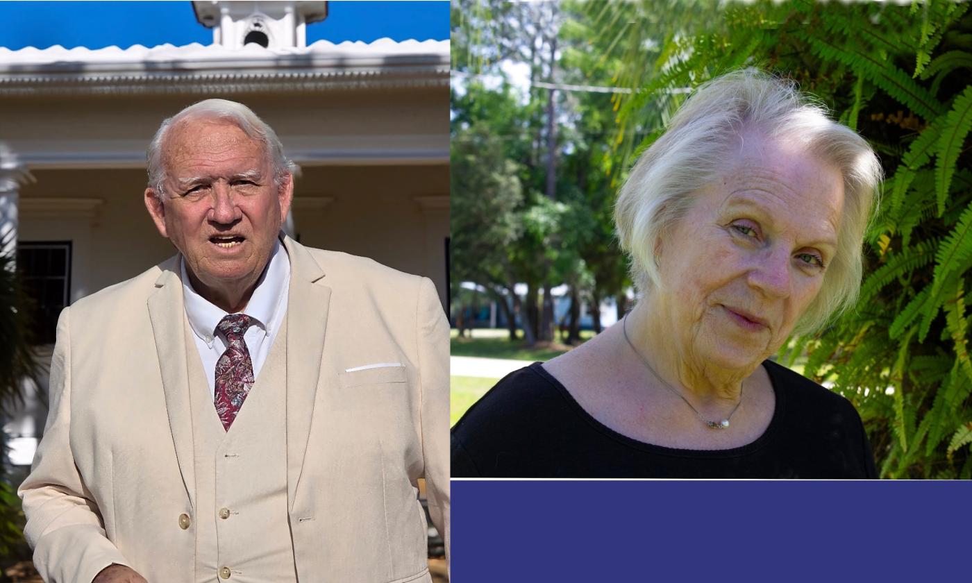 Two storytellers in two photos