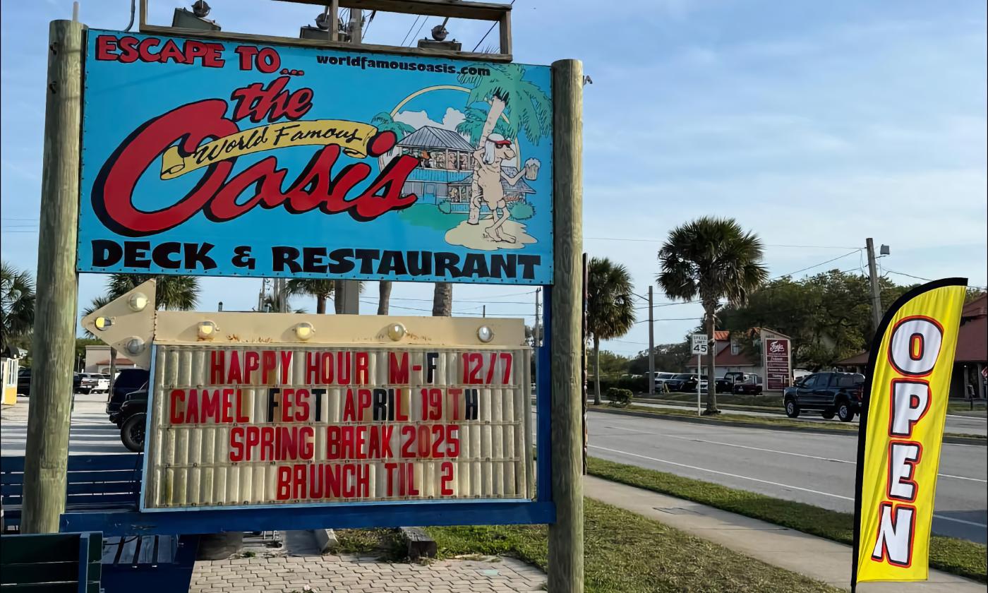 The World Famous Oasis Restaurant and Deck